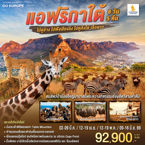 ทัวร์ แอฟริกา