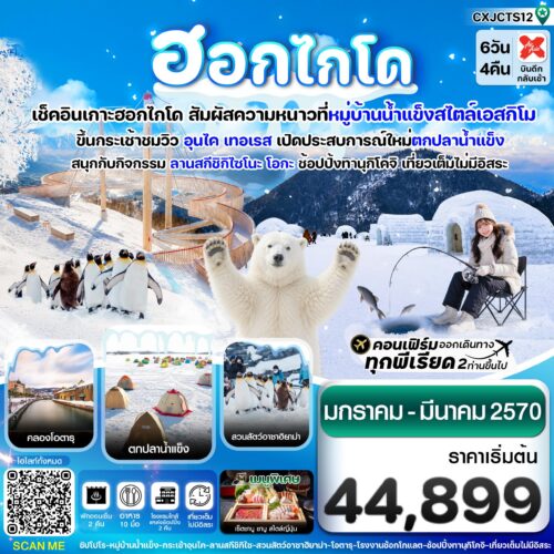 ทัวร์ ญี่ปุ่น ฮอกไกโด